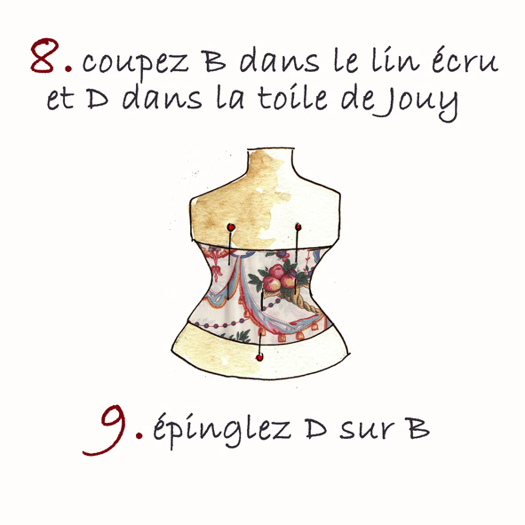 tuto porte-clé corset 5