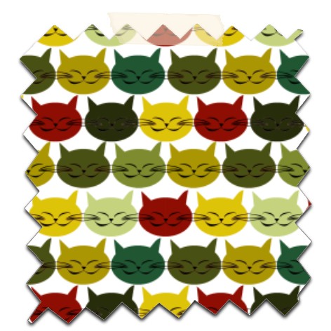 free printable scrapbooking paper cat's 5