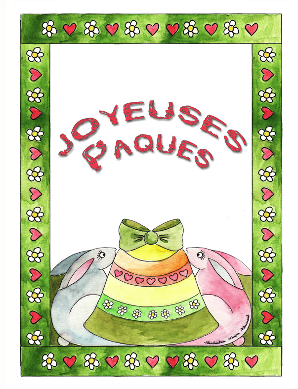 carte Paques p