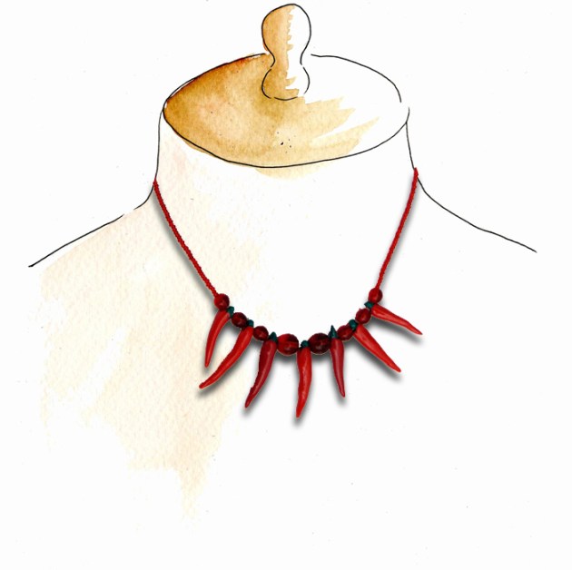 colliers piments d'espelette