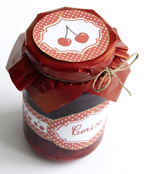 confiture de cerise maison 1