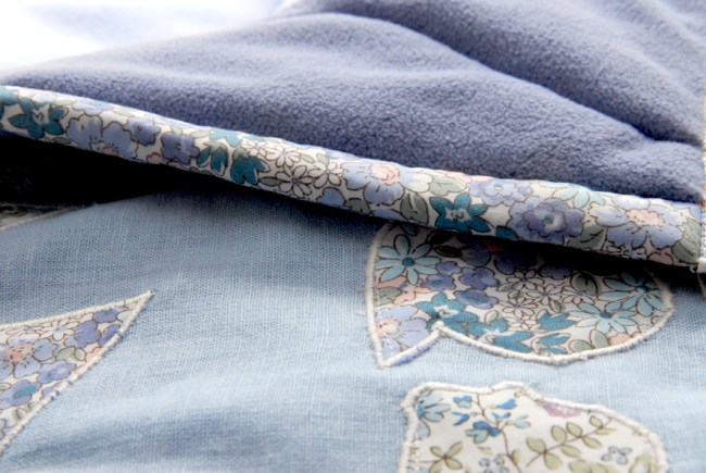 couette bébé polaire