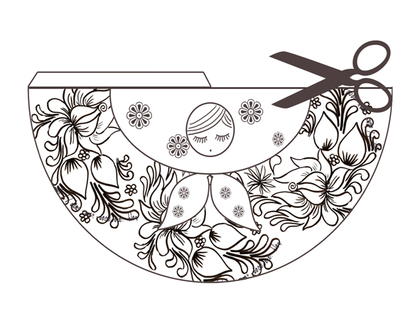 decoupez la poupée russe