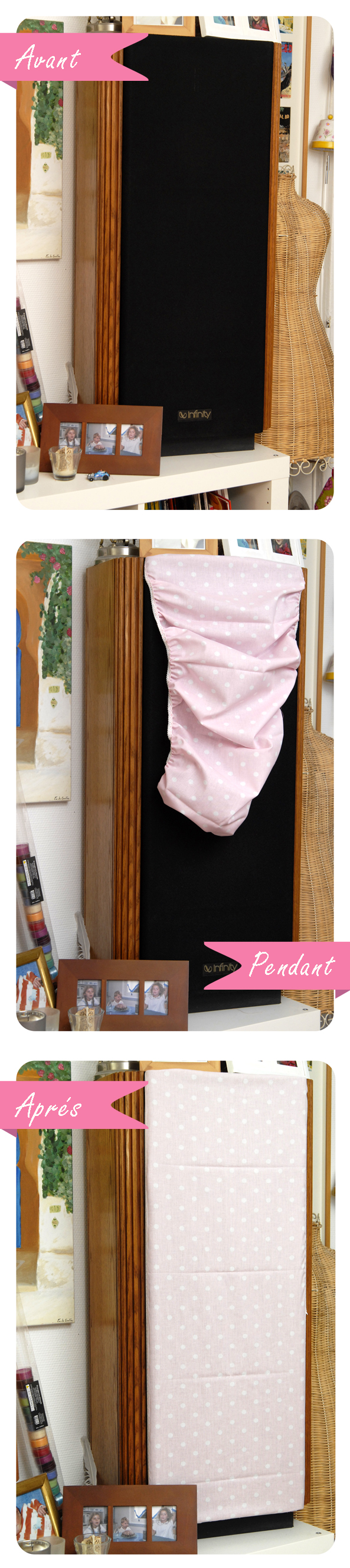 DIY housse pour enceinte