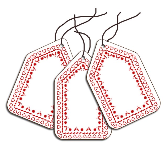 etiquette coeur présentation