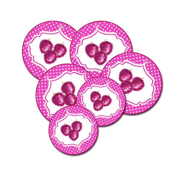 free pintable label raspberry jam