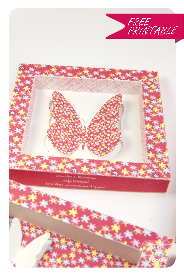 free printable butterfly collection box 6