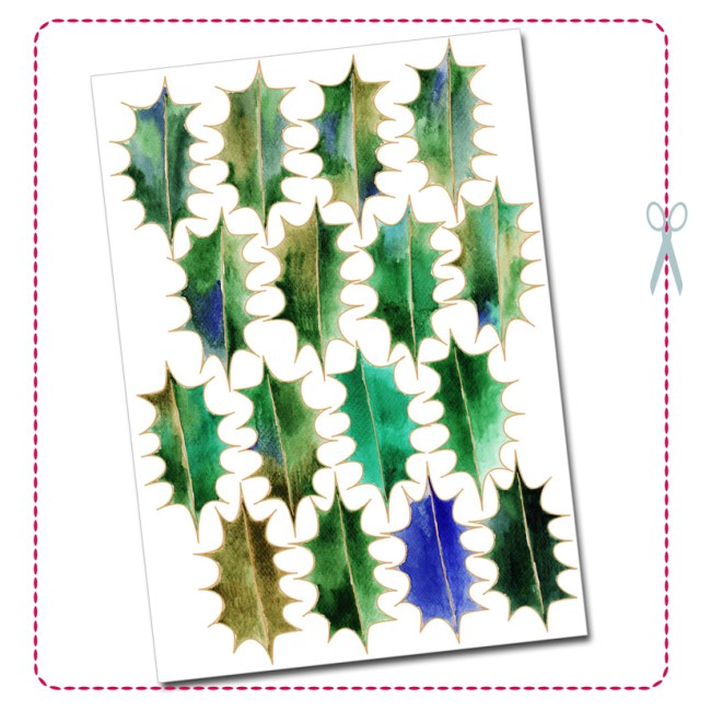 free printable christmas wrearth 11