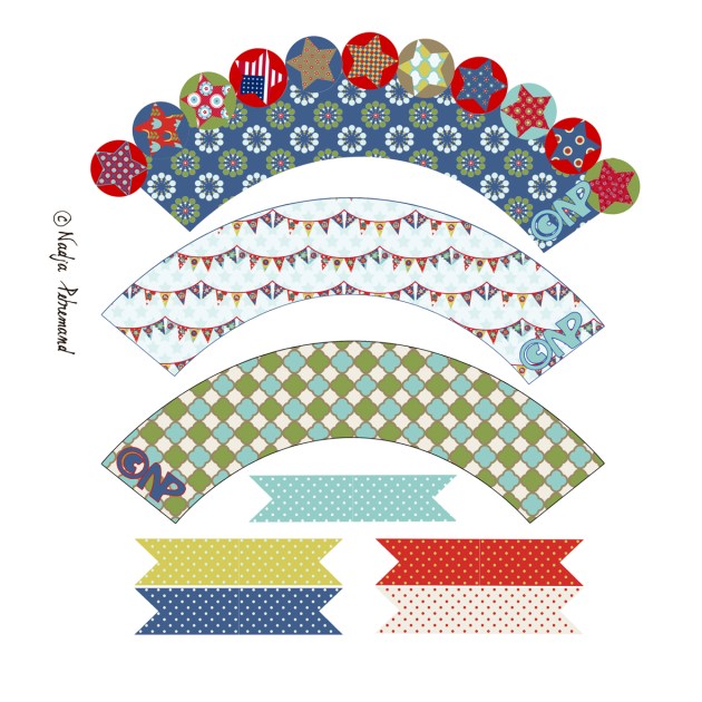 Easter Basket Cupcake Wrapper