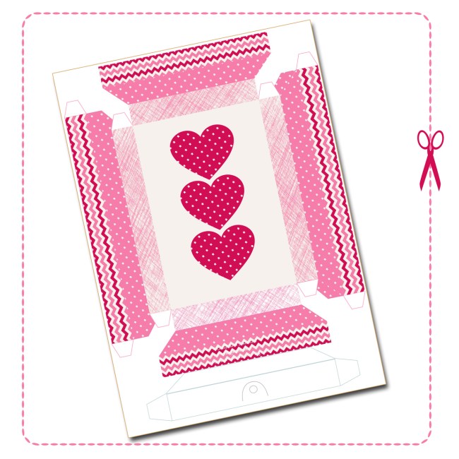 free printable heart frame