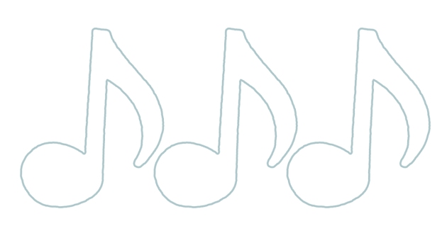 free printable music note pattern