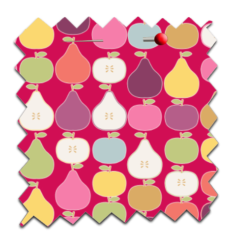 free printable scrapbooking paper apple pear 1