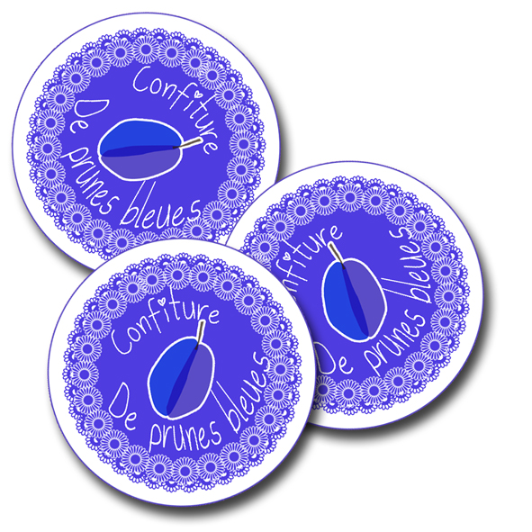 free printalbe label gelee prune bleue