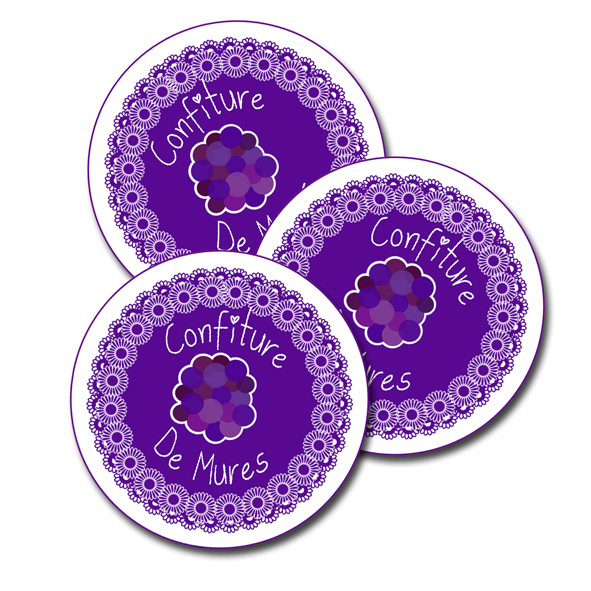 free printalbe label jam mures