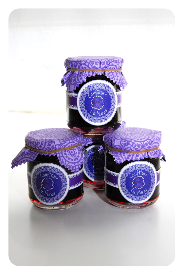 gratuit étiquette confiture de mures 1