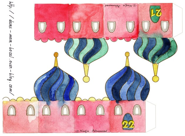 gratuit calendrier de l'avent russe c21c22