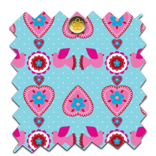 gratuit papier scrapbooking oiseau fond bleu