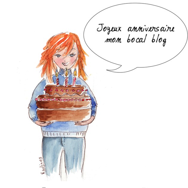 illustration aniversaire blog