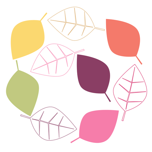 illustration feuille d'automne
