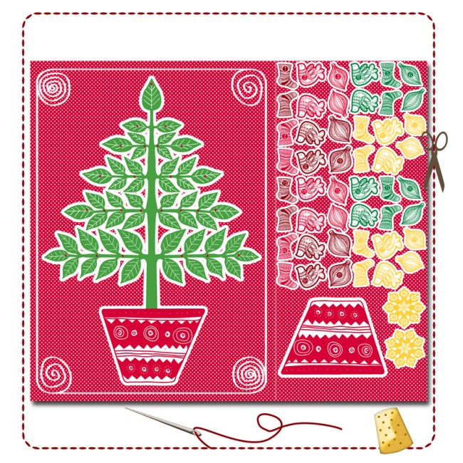 kit à coudre calendrier de l'avent 2