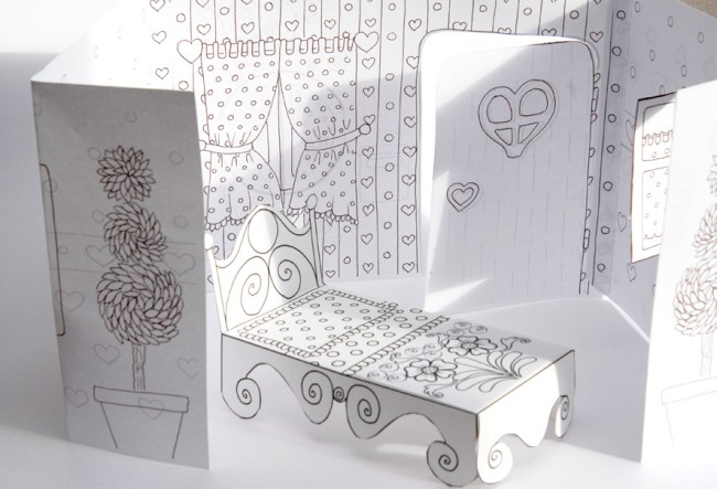 maison de poupée en papier 5