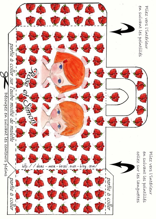 malette rose et simon 2p