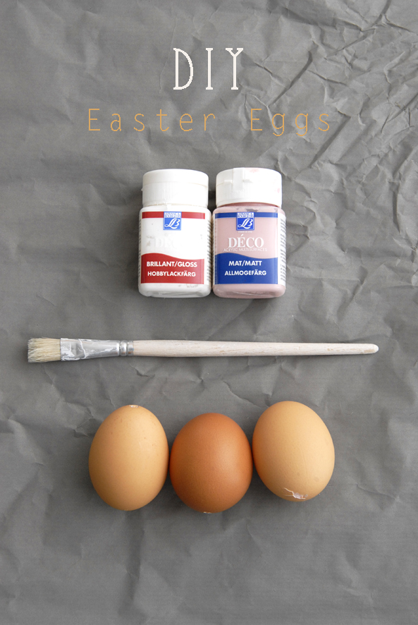 oeufs peint à la peinture acrylique 2