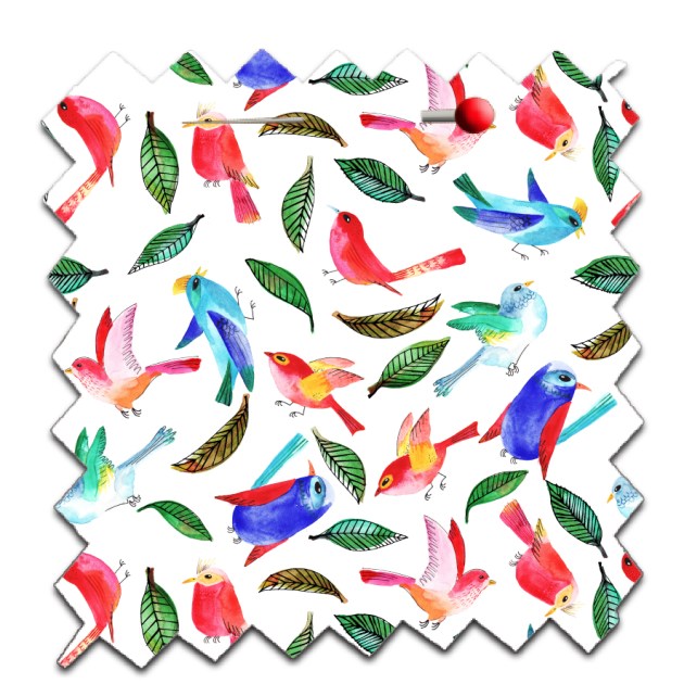 papier scrap gratuit motif oiseau et feuille