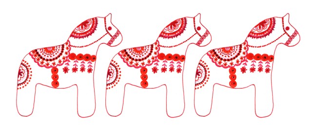 petit cheval dala horse