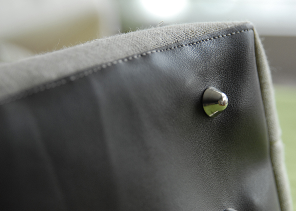 sac toile de jouy clous de fond