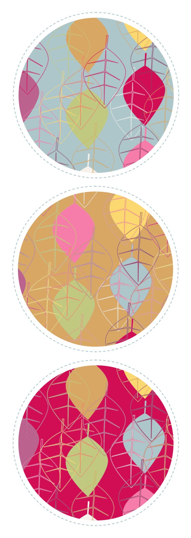 tissu collection feuile d'automne