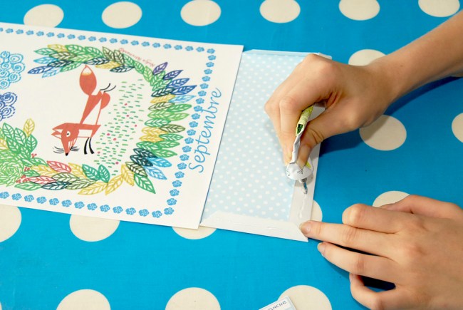 tutorial collage calendrier 2012 2013 - 4