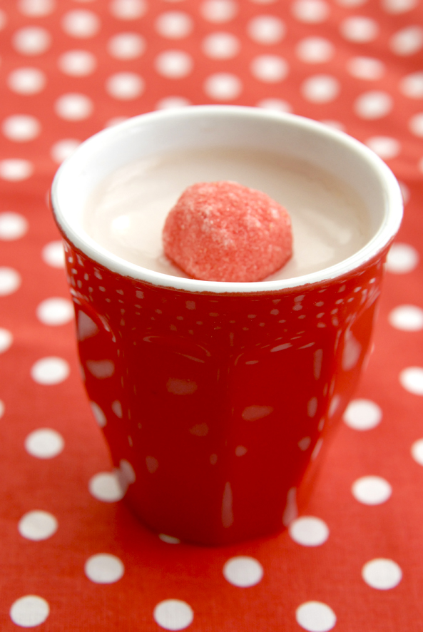 yaourt maison fraise