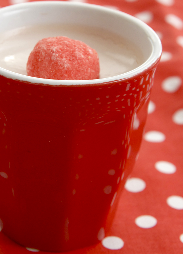 yaourt maison sirop de fraise 1