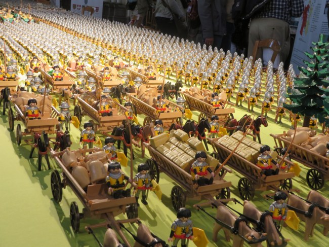 la bataille de Bouvine reconstituée en playmobil 3