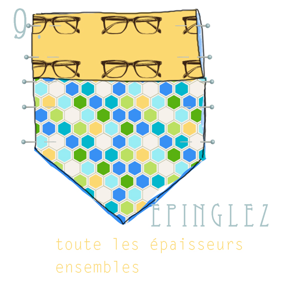 tuto fabric clutch 9