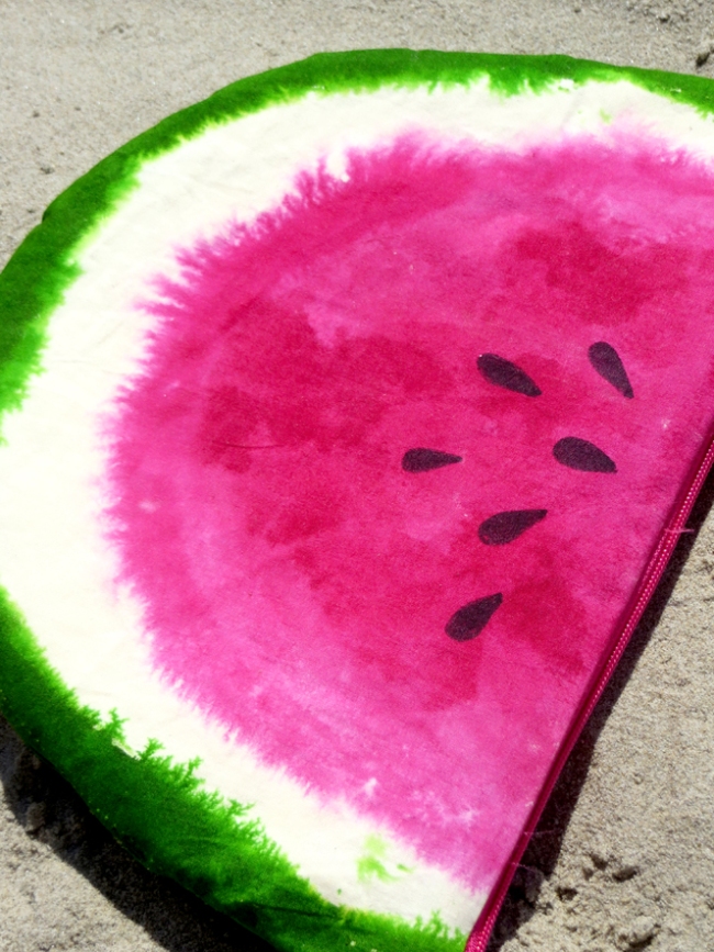 DIY watermelon clutch 3