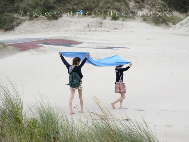 jour de vent à la plage de zuydcoote 8