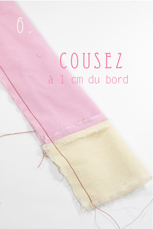 tuto tote bag façon cahier crayon 5