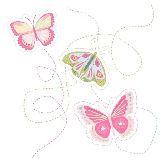 free printable buterfly tags