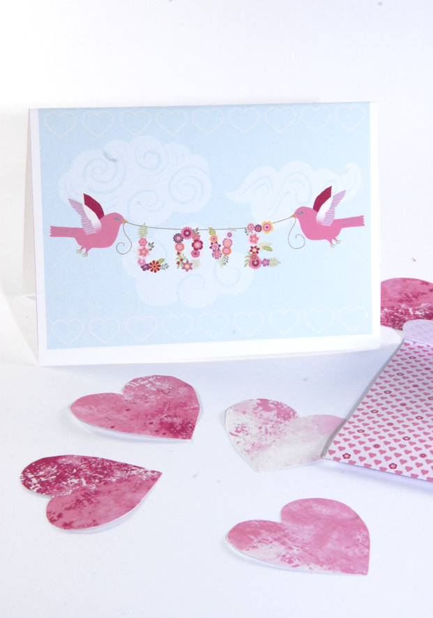 free printable valentine card and tag 1