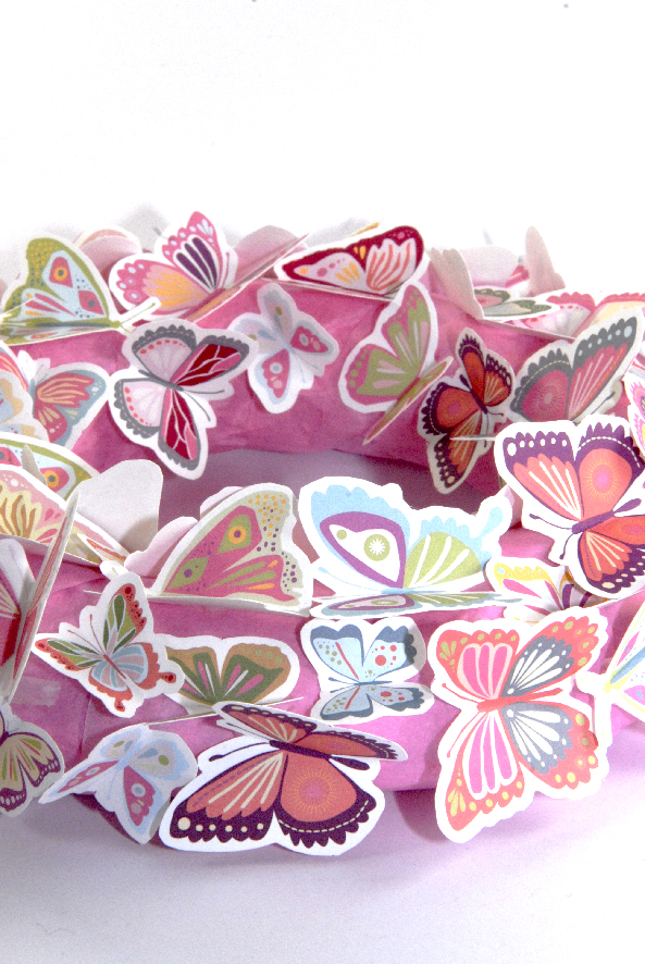 free printalble butterfly wreath 4