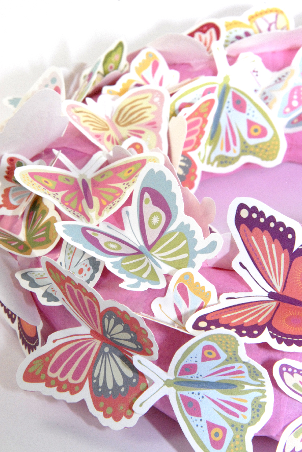 free printalble butterfly wreath 6