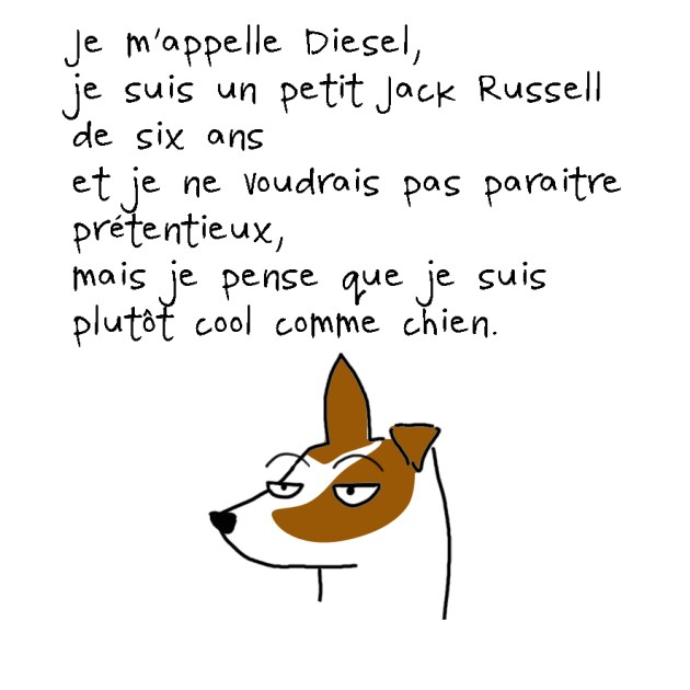 diesel le jack russell qui parle