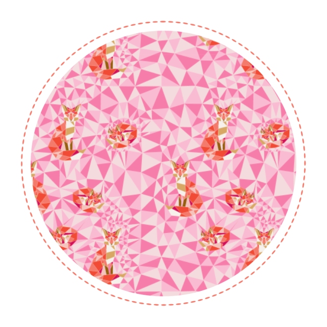free-printable-pattern-fox-geodesic-pink